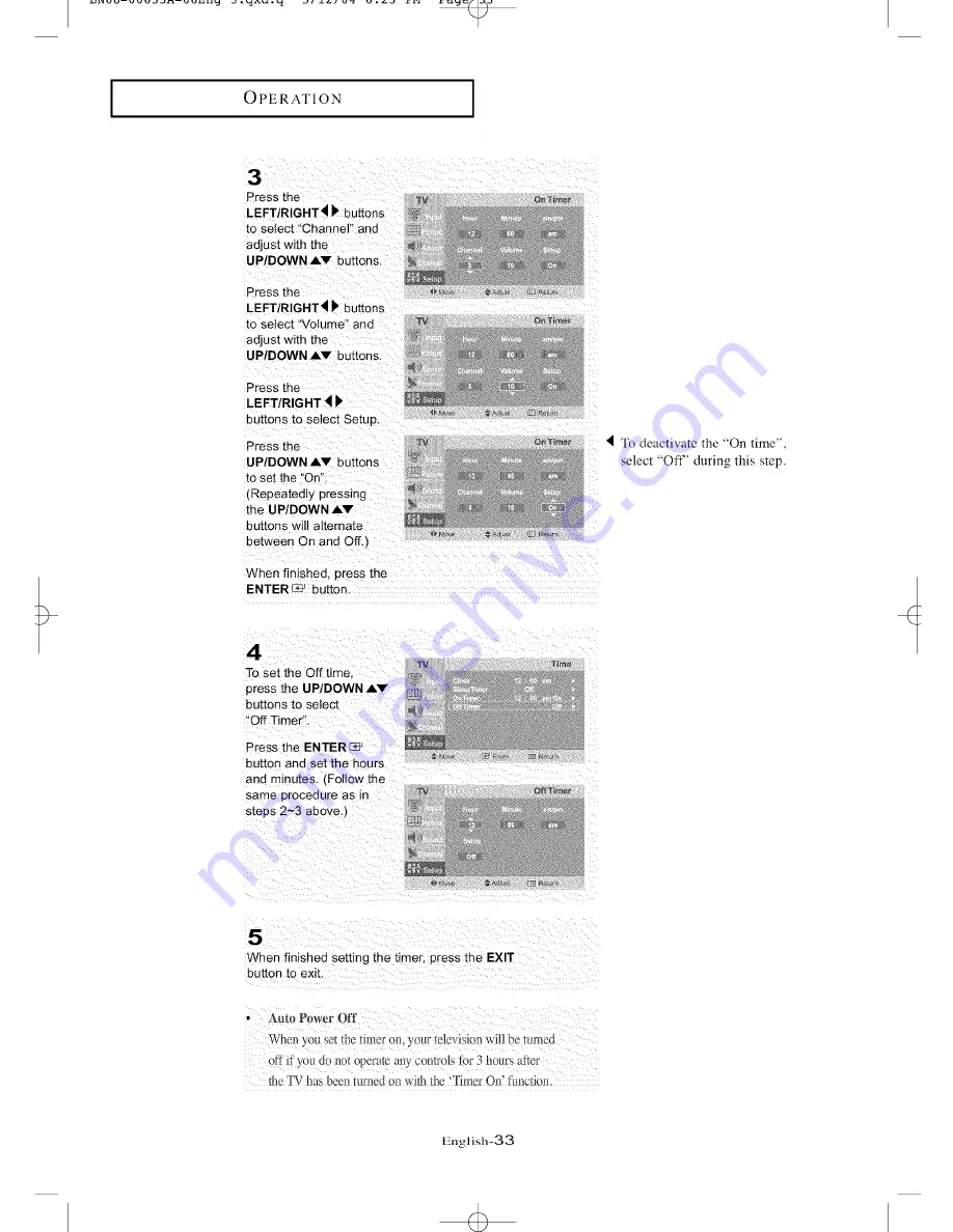 Samsung LT-P2045 Owner'S Instructions Manual Download Page 37