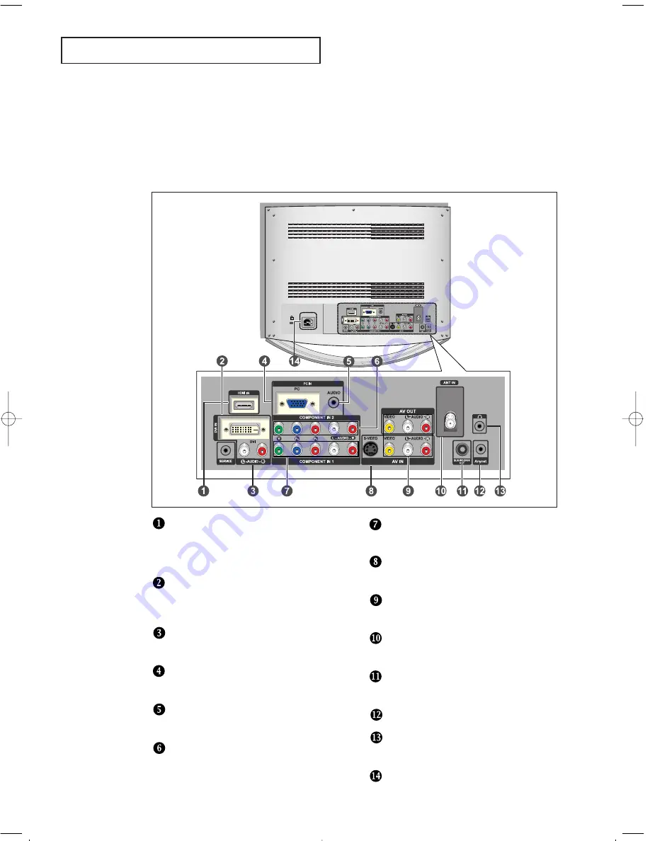 Samsung LT-P326W Manual De Instrucciones Download Page 8