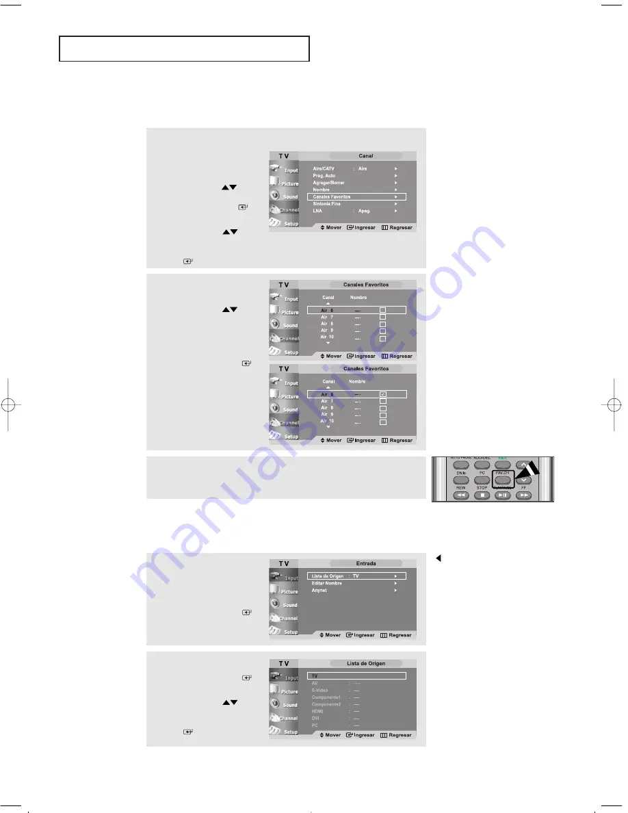 Samsung LT-P326W Manual De Instrucciones Download Page 36