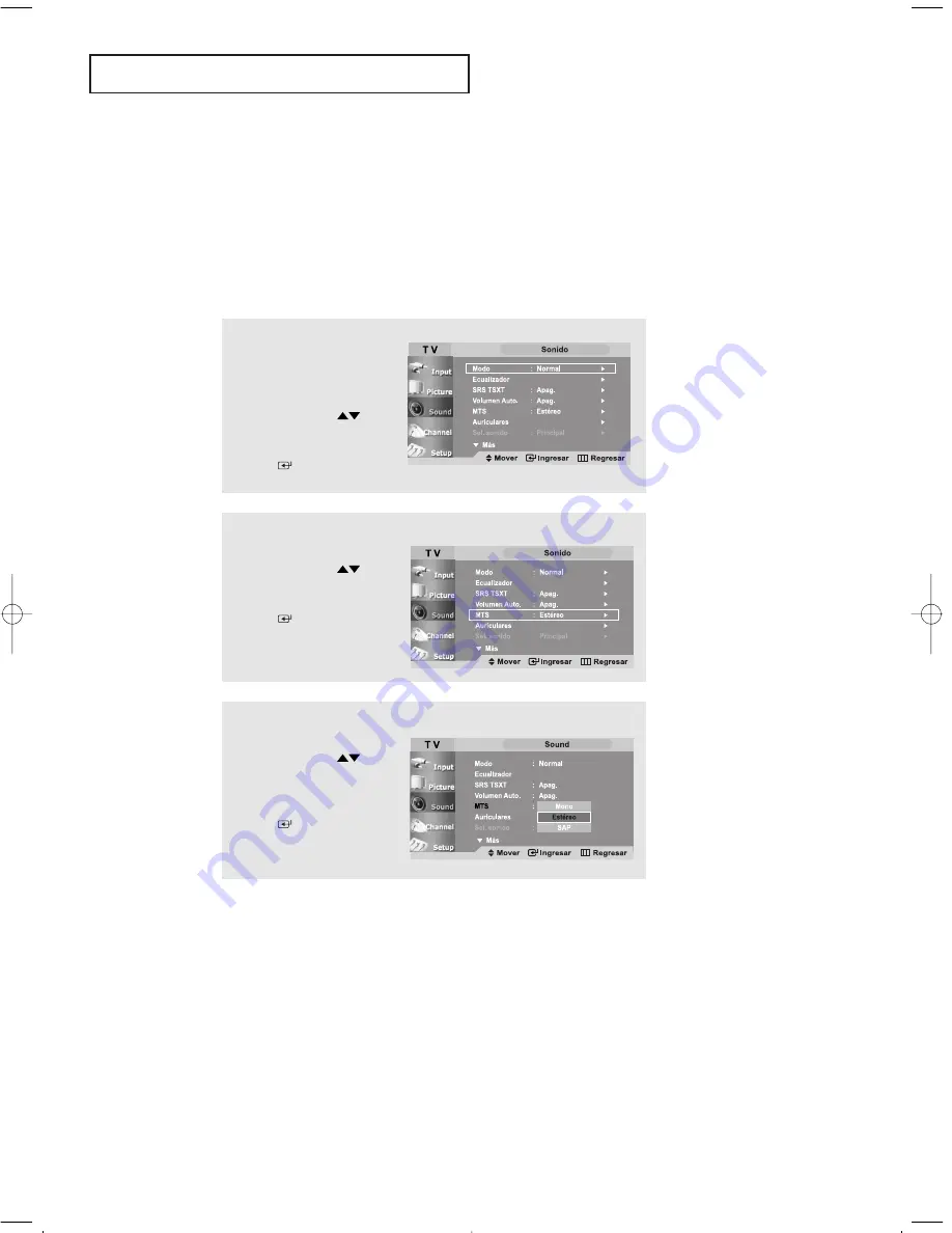 Samsung LT-P326W Manual De Instrucciones Download Page 57