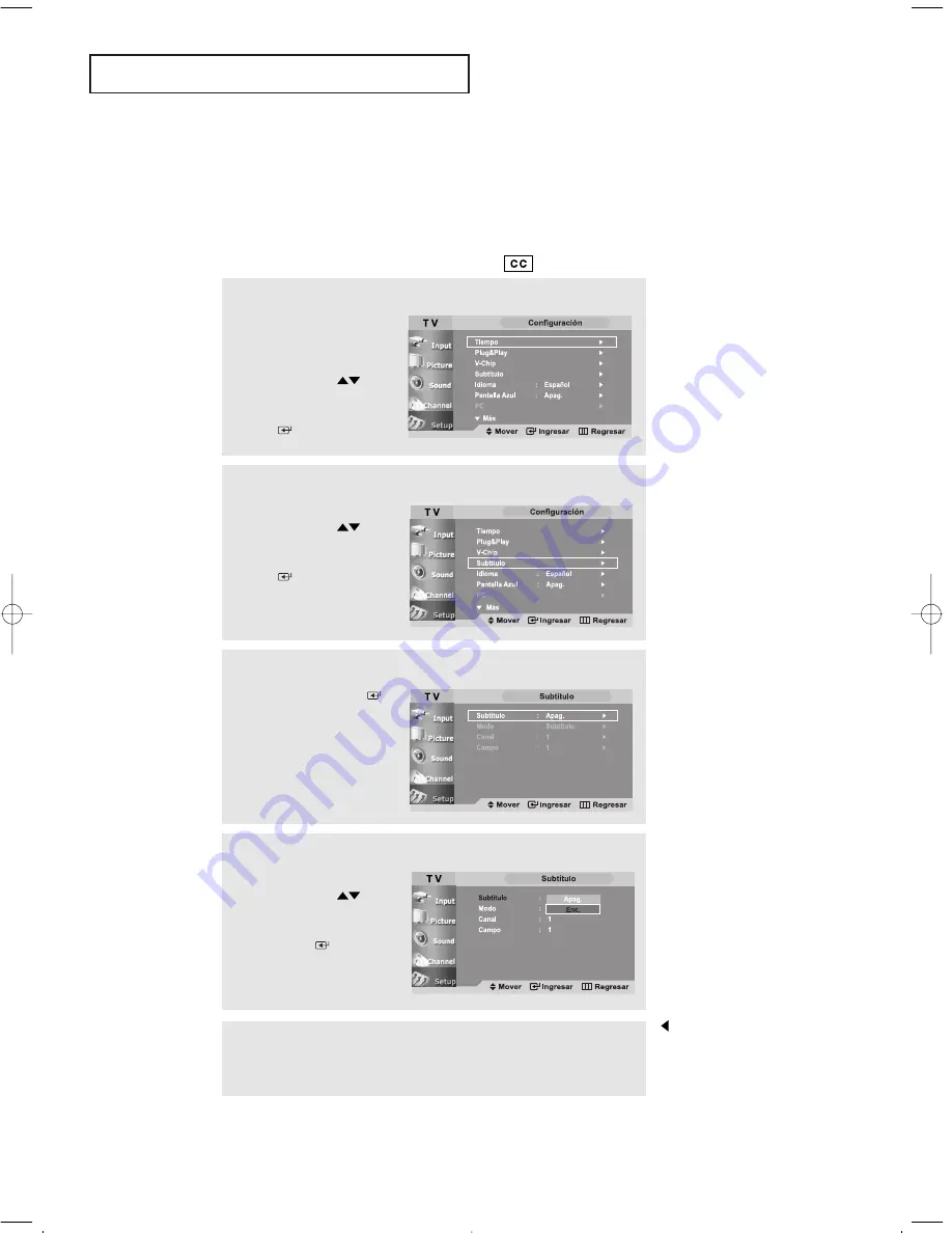 Samsung LT-P326W Manual De Instrucciones Download Page 65