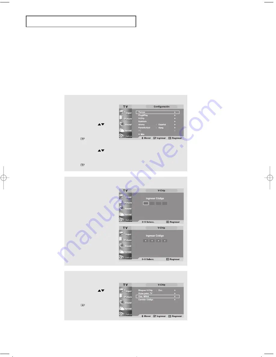 Samsung LT-P326W Manual De Instrucciones Download Page 71