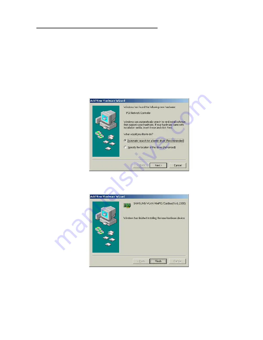 Samsung MagicLAN SWL-2300N User Manual Download Page 23