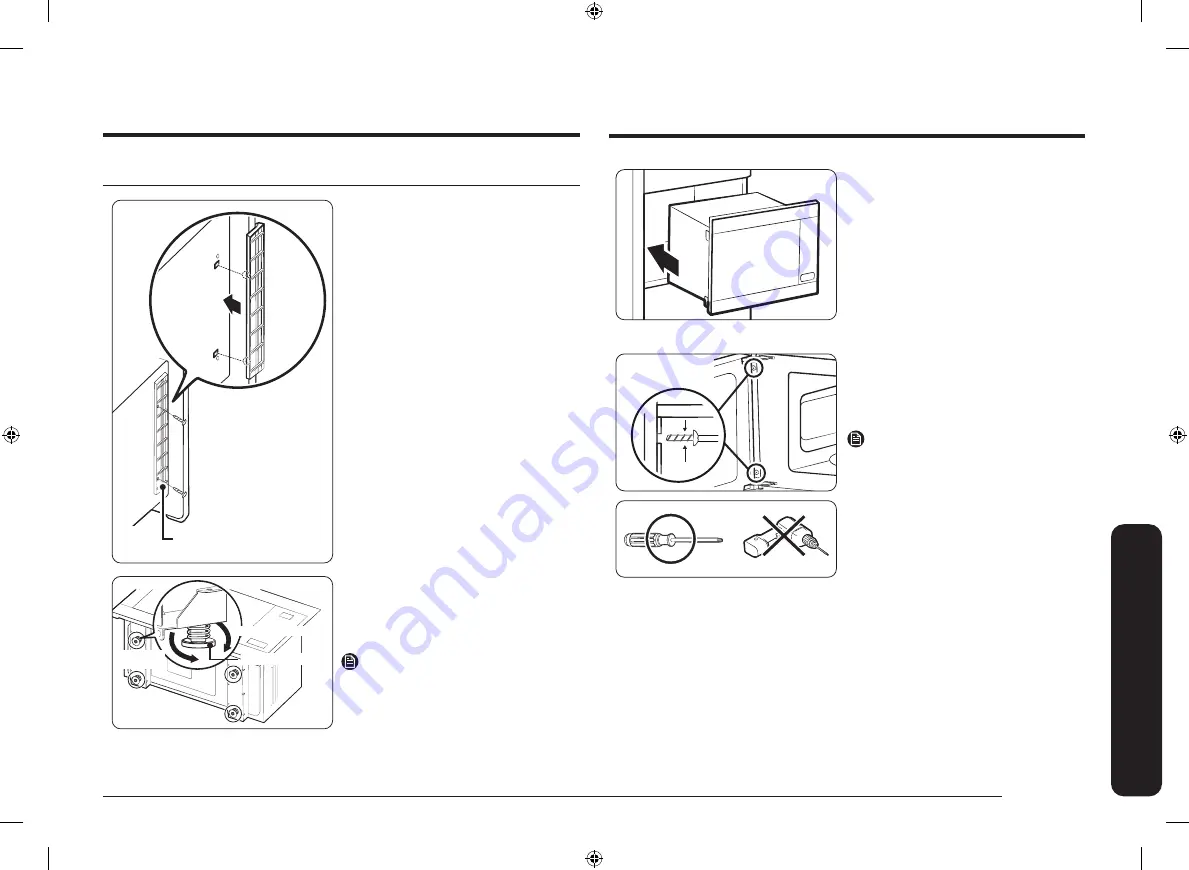 Samsung MG22M82 Series Installation Manual Download Page 5