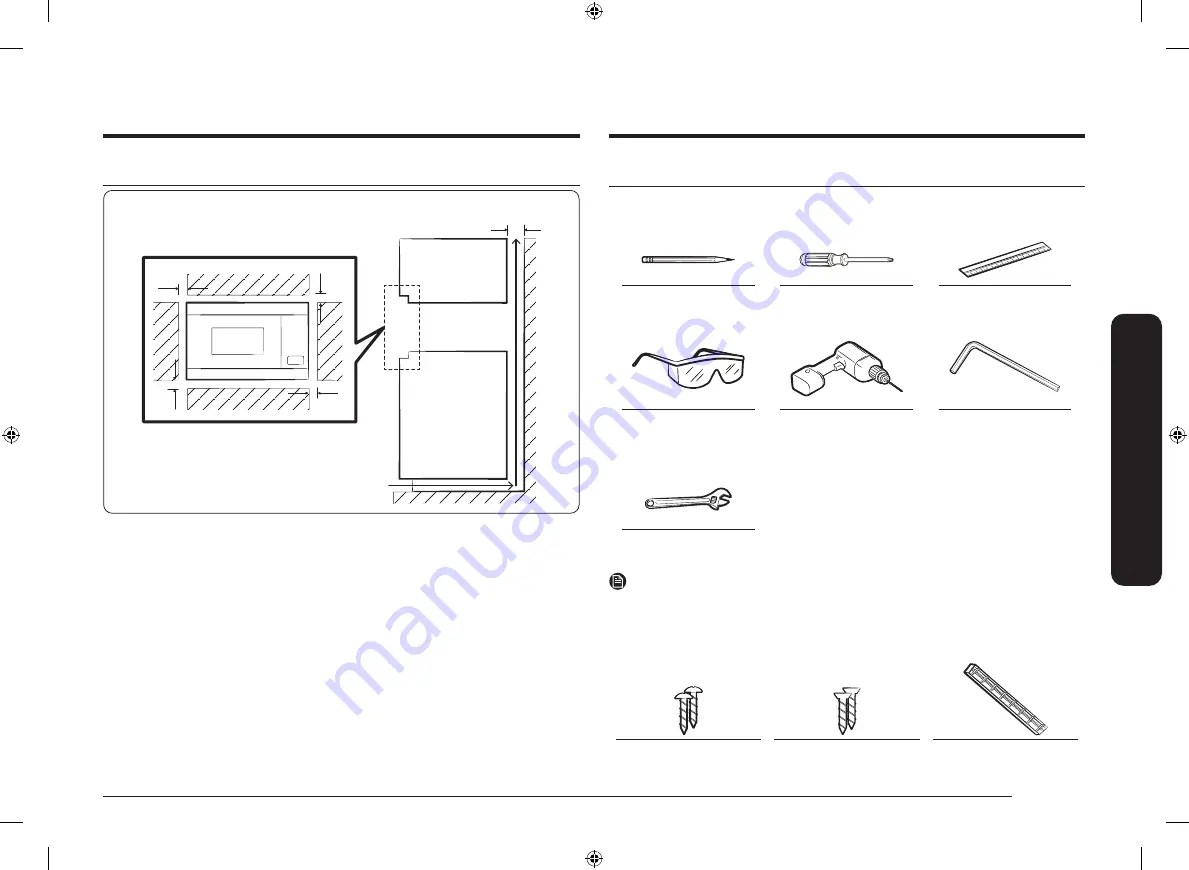 Samsung MG22M82 Series Installation Manual Download Page 11