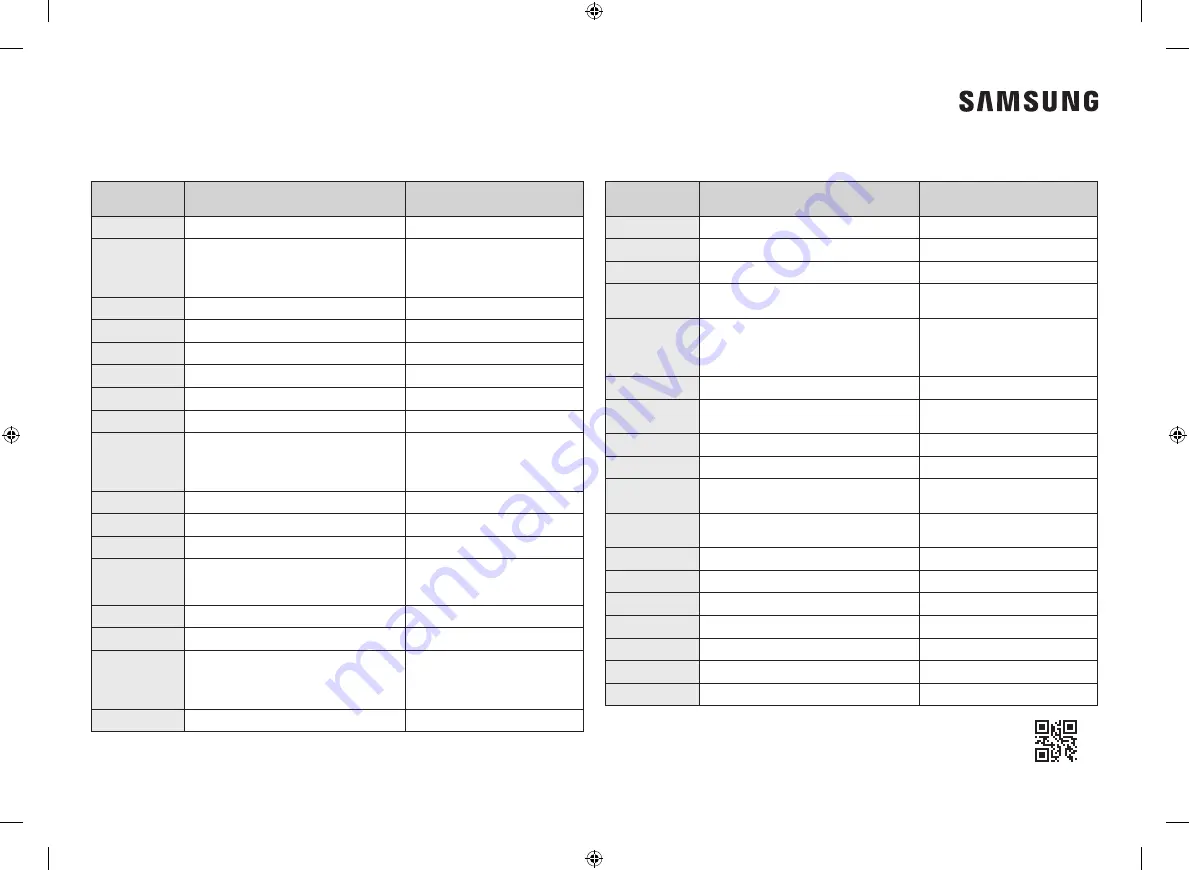 Samsung MG22M82 Series Installation Manual Download Page 16