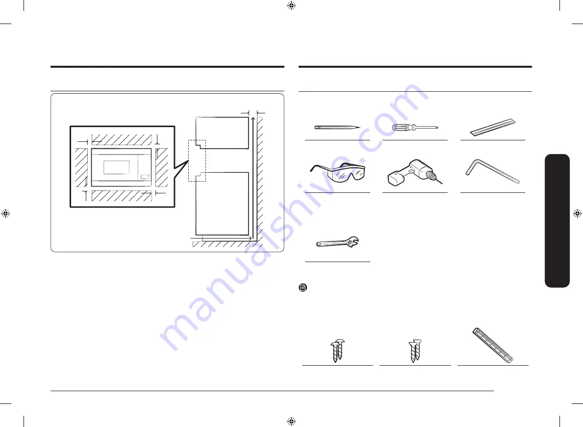 Samsung MG22M82 Series Installation Manual Download Page 19