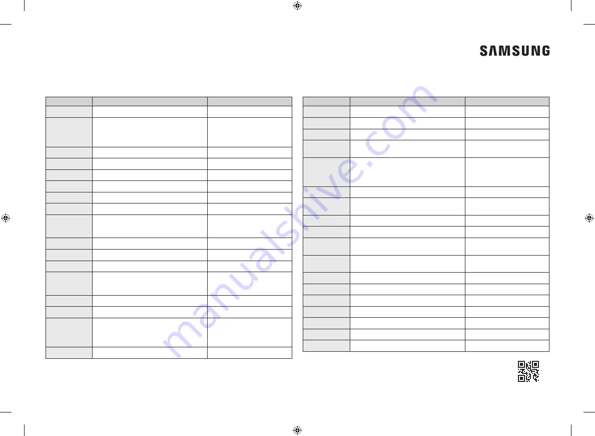 Samsung MG22M82 Series Installation Manual Download Page 40