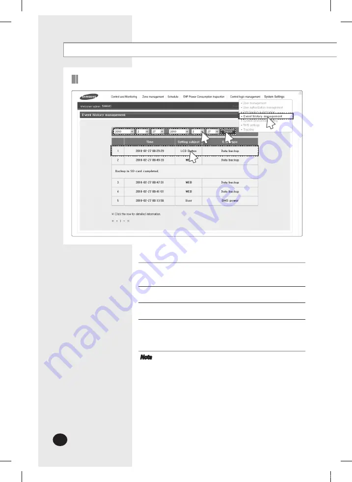 Samsung MIM-D00A User Manual Download Page 114