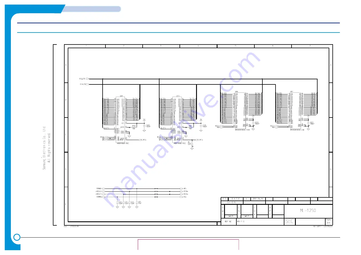 Samsung ML-1200 Series Repair Manual Download Page 13