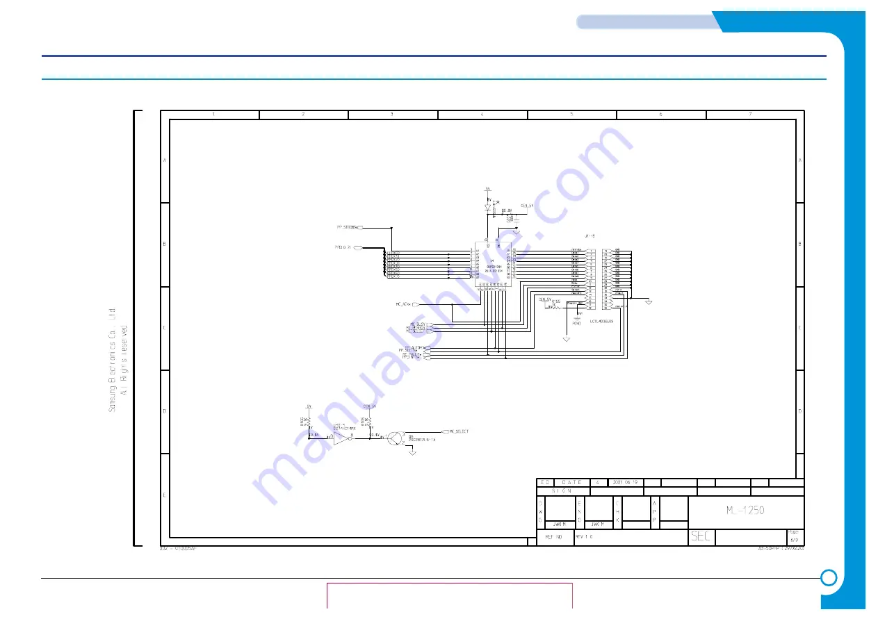 Samsung ML-1200 Series Repair Manual Download Page 16