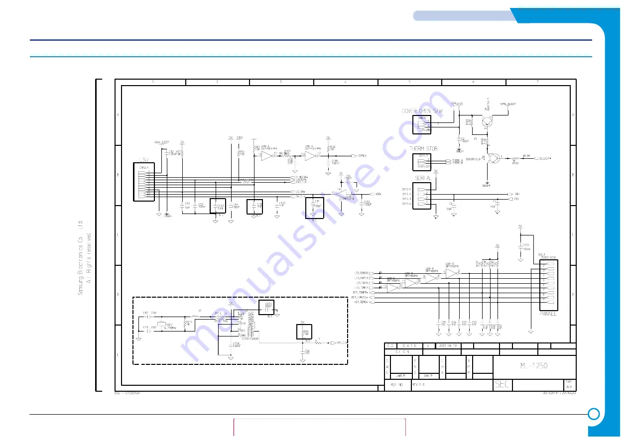 Samsung ML-1200 Series Repair Manual Download Page 18