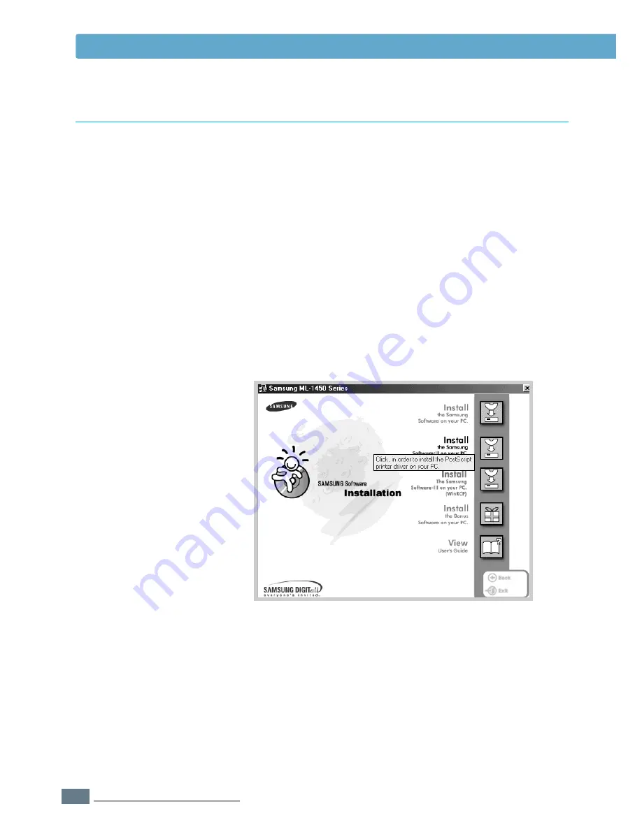 Samsung ML-1451N User Manual Download Page 175