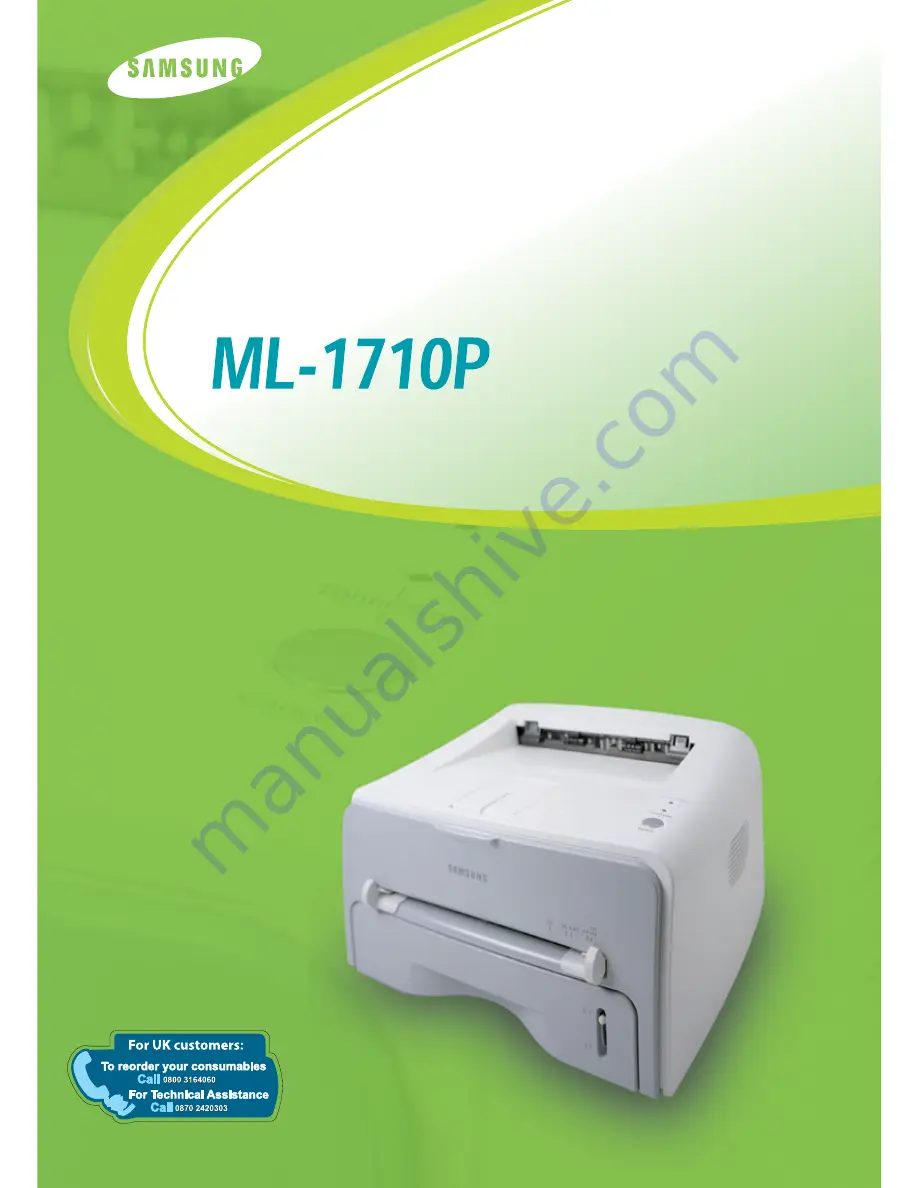 Samsung ML-1710P User Manual Download Page 1