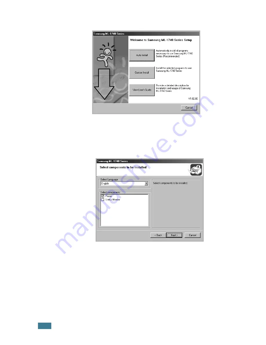 Samsung ML 1740 - B/W Laser Printer User Manual Download Page 33