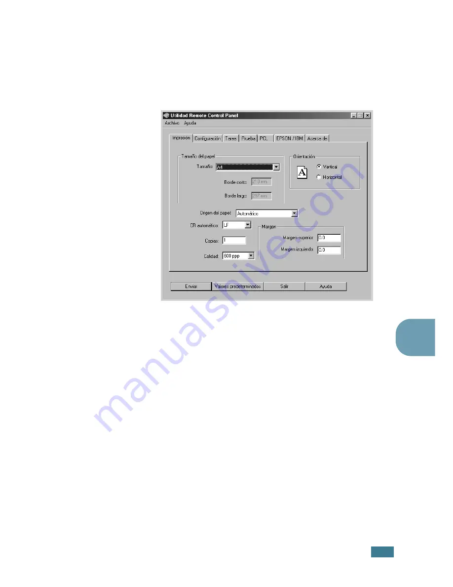 Samsung ML-1750 Lazett Manual Del Usuario Download Page 132