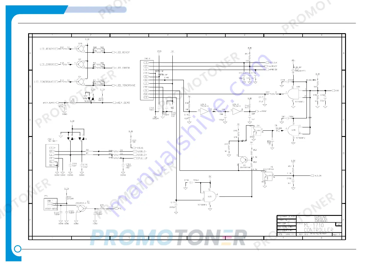 Samsung ML-1755 Service Manual Download Page 105