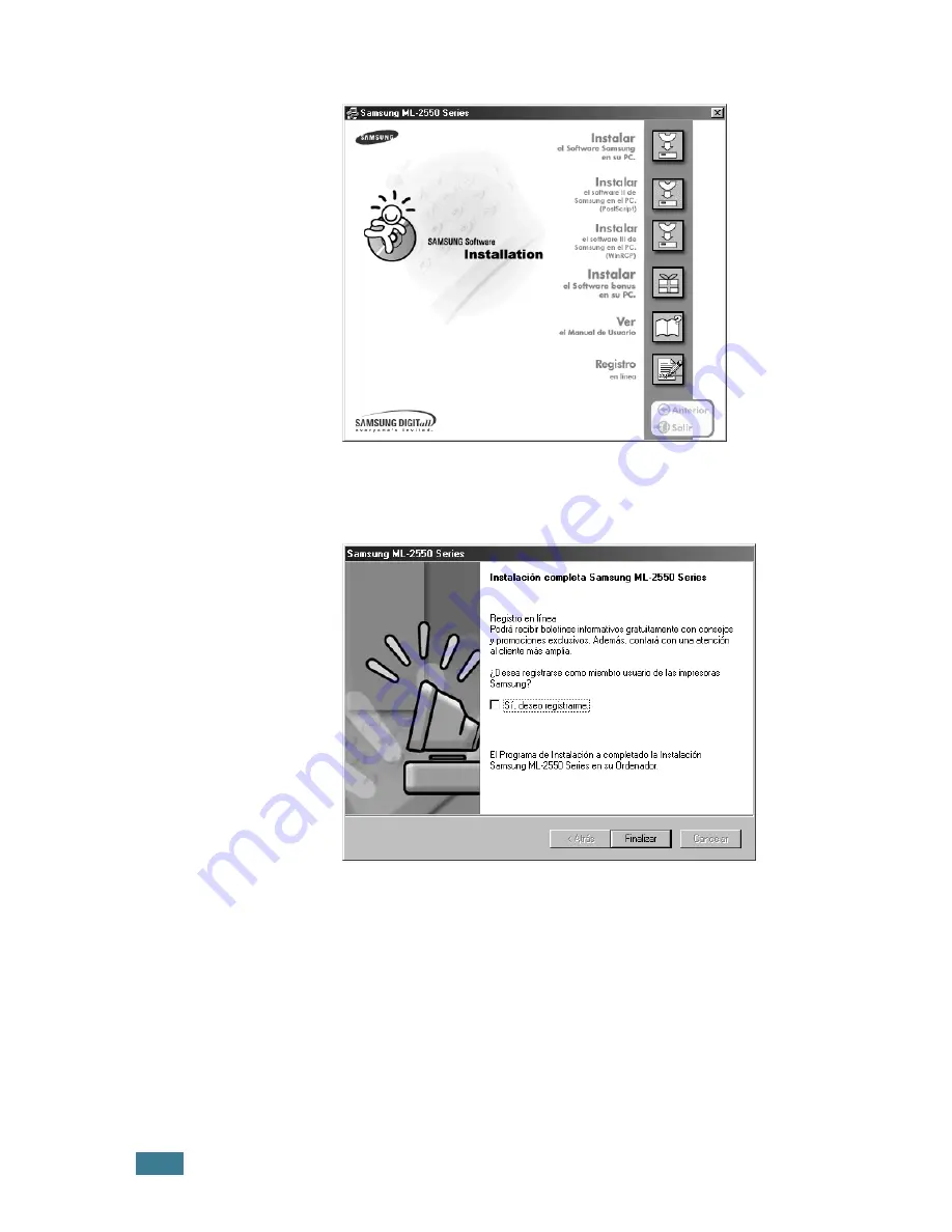 Samsung ML-2550 Скачать руководство пользователя страница 42