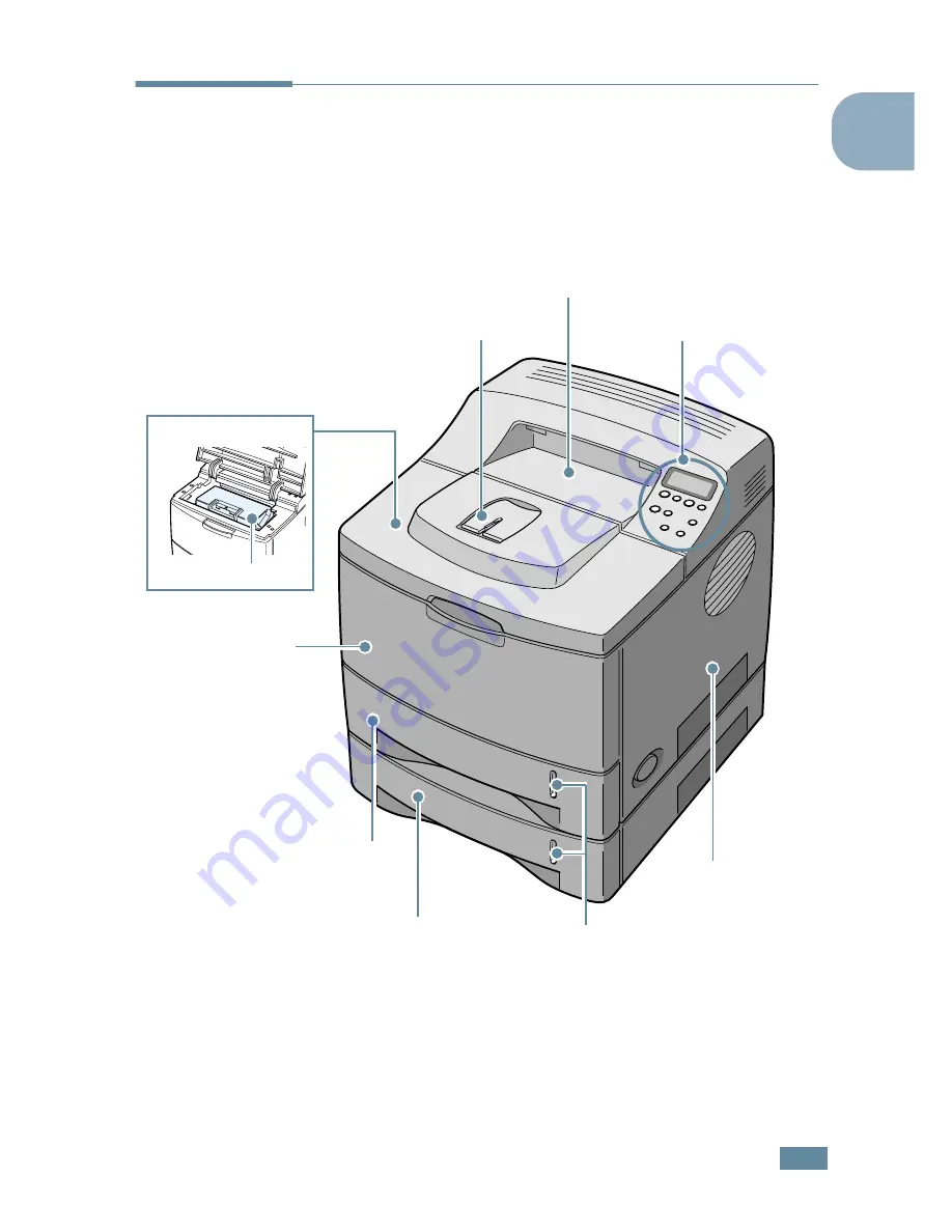 Samsung ML-2550 Скачать руководство пользователя страница 22