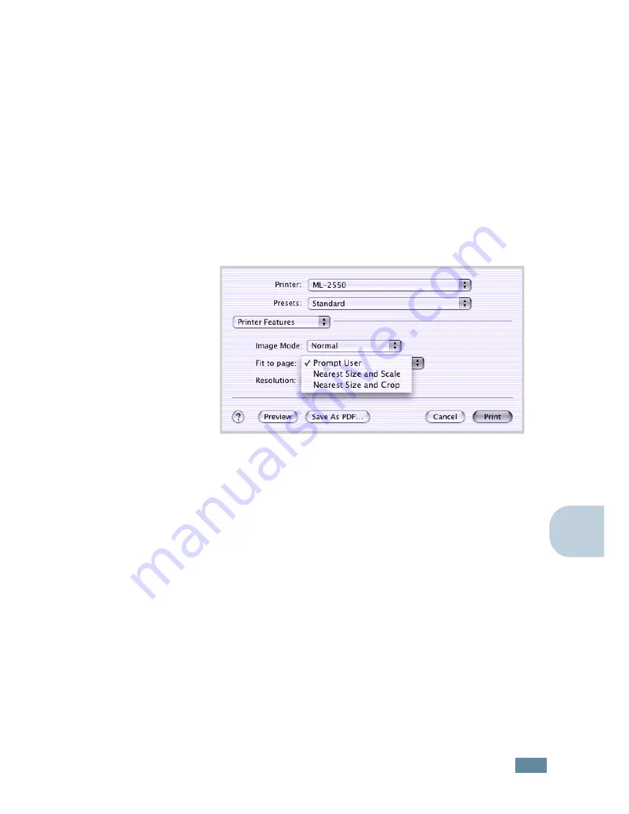 Samsung ML-2550 User Manual Download Page 164