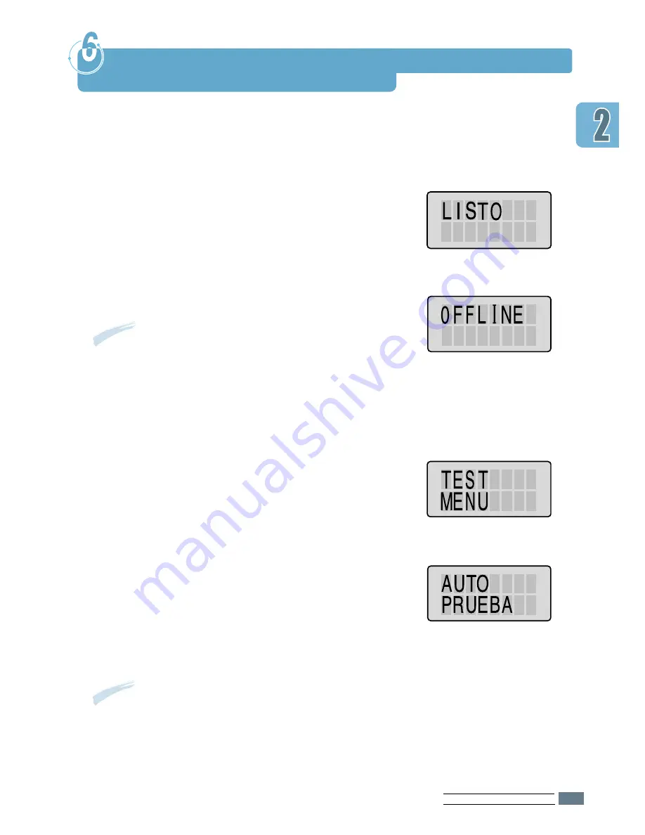 Samsung ML-7300N Manual Del Usuario Download Page 28