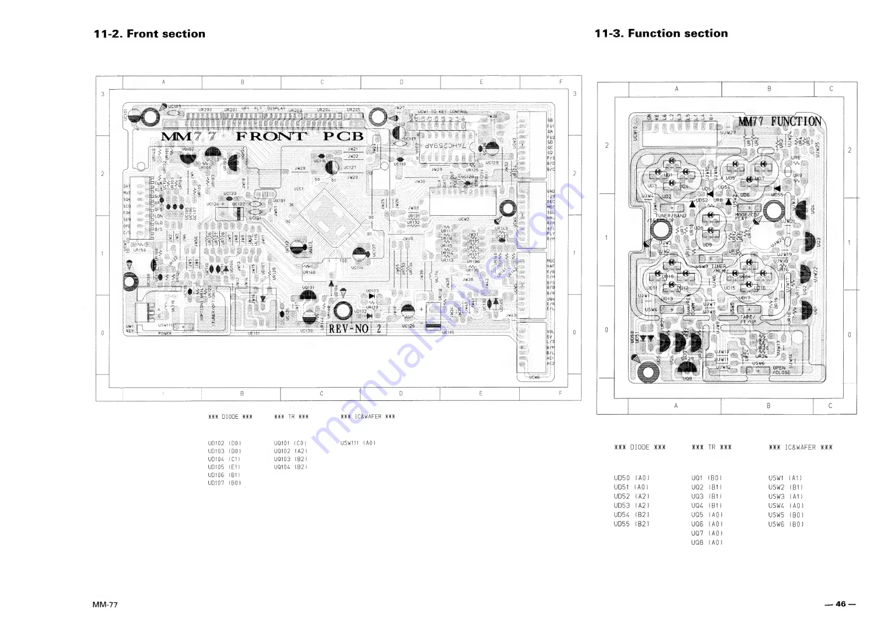 Samsung MM-77 Service Manual Download Page 47