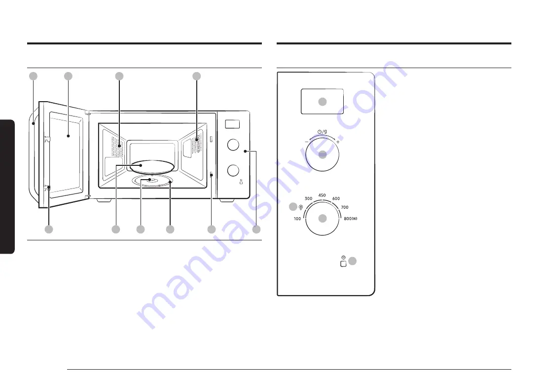 Samsung MS23K3614AK/EE Manual Download Page 10