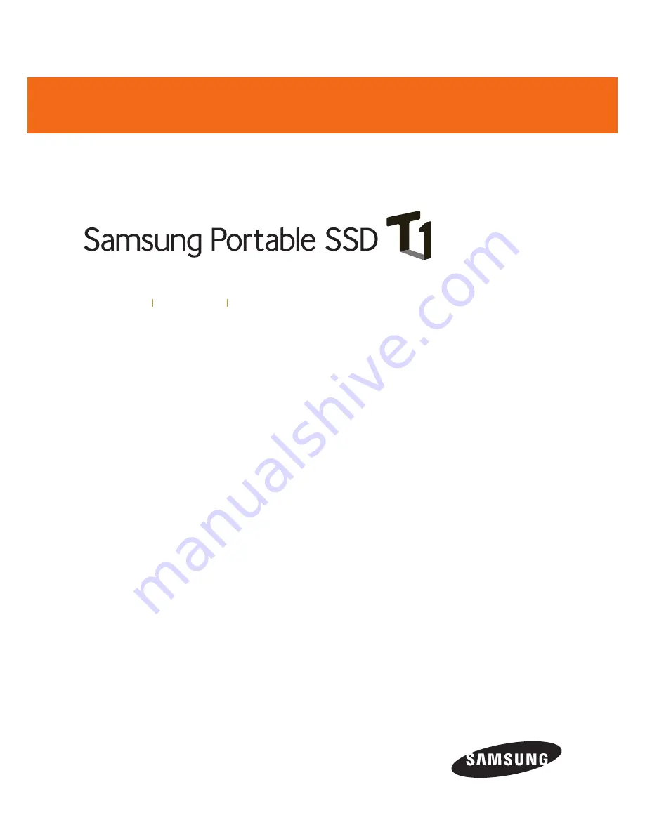 Samsung MU-PS1T0B User Manual Download Page 1