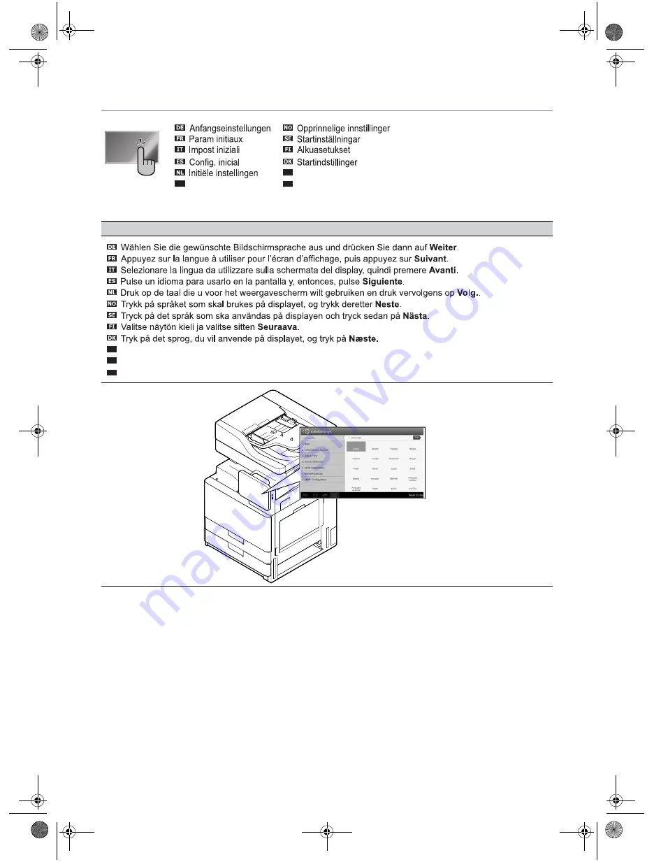 Samsung MultiXpress X422 SERIES Installation Manual Download Page 20