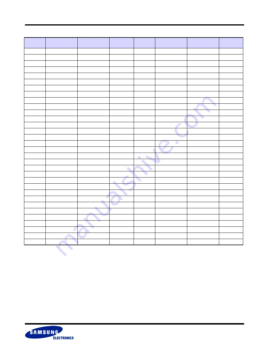 Samsung MUXONENAND A-DIE KFN4G16Q2A Specification Download Page 43