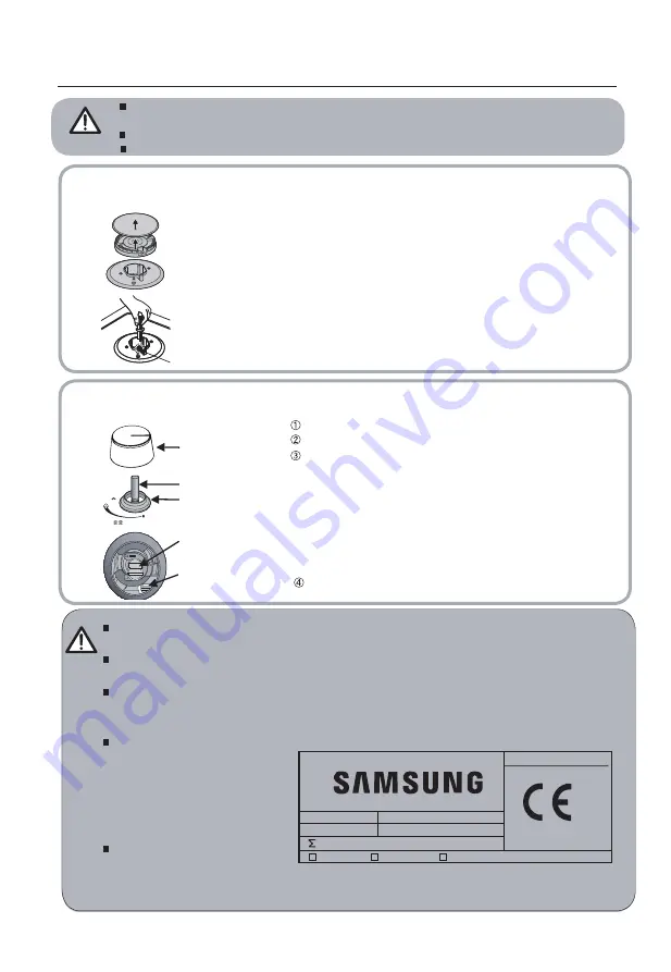 Samsung NA64H3010AK User & Installation Manual Download Page 26