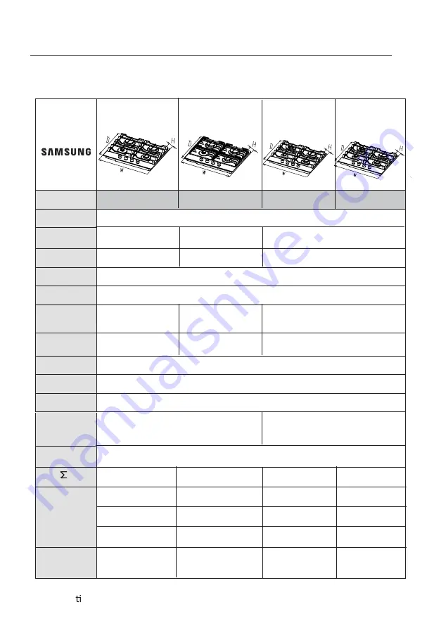 Samsung NA64H3010AK User & Installation Manual Download Page 53