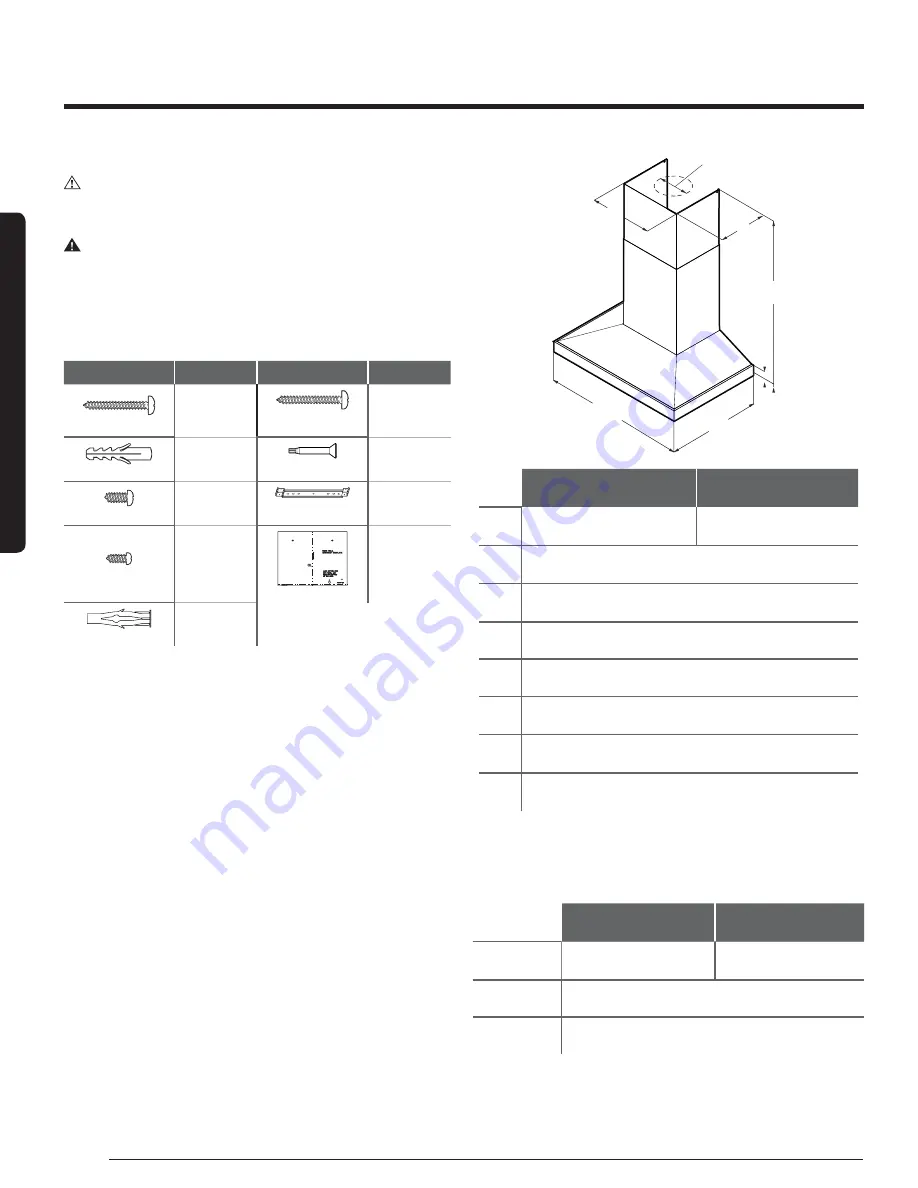 Samsung NK30K7000WS/A2 Installation Instruction Manual Download Page 18