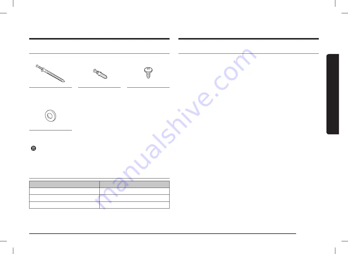 Samsung NK36CB700W Series Installation & User Manual Download Page 9