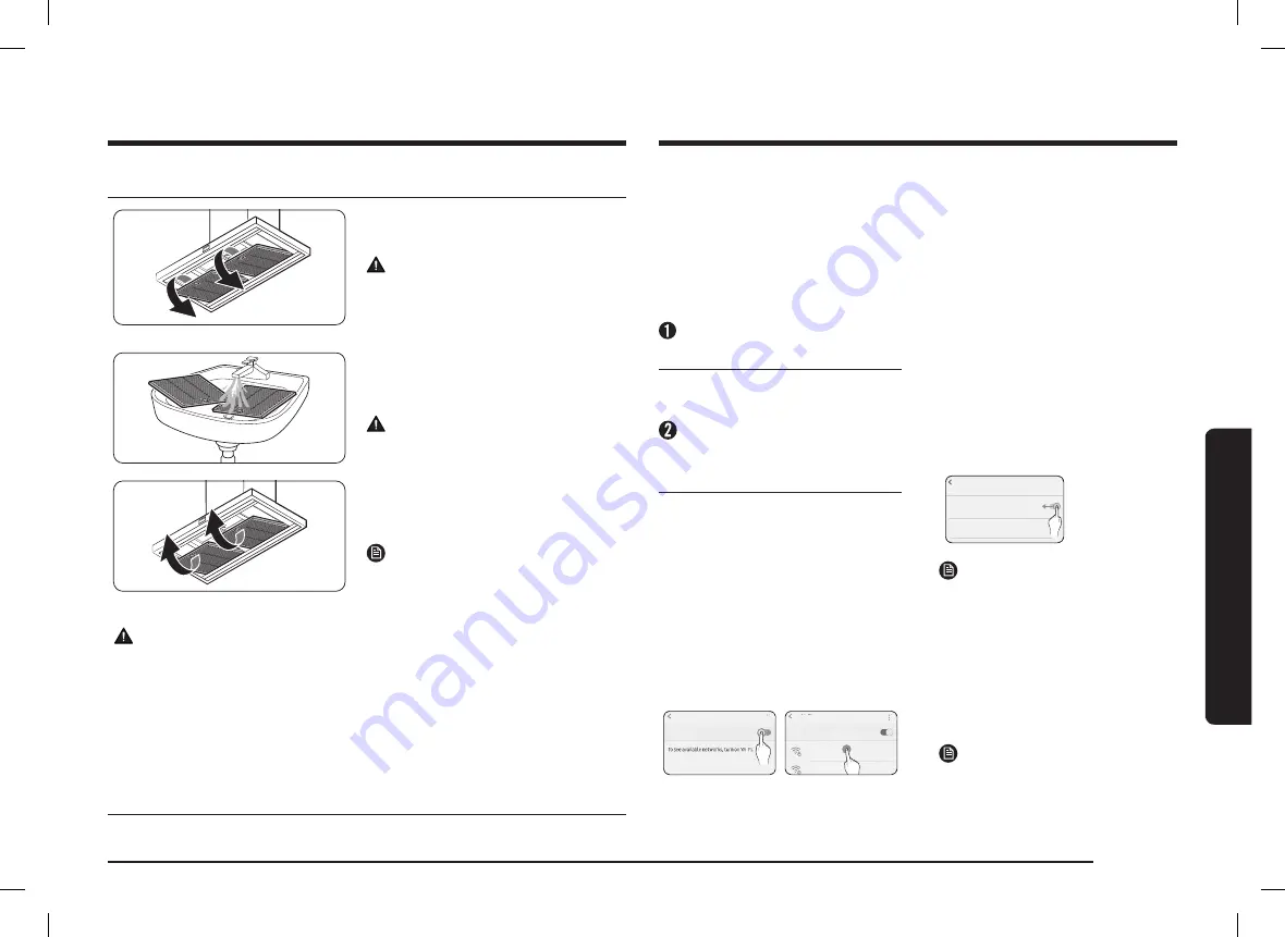 Samsung NK36CB700W Series Installation & User Manual Download Page 33