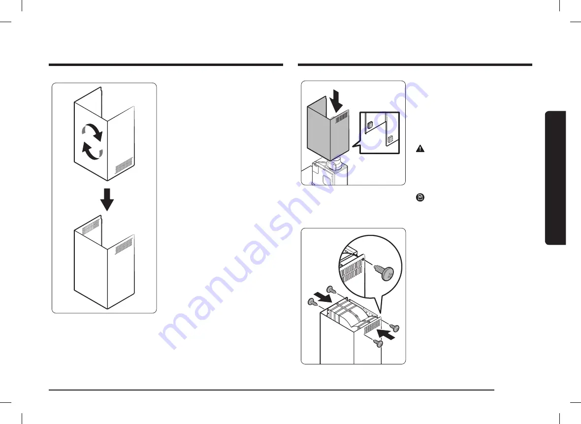 Samsung NK36CB700W Series Installation & User Manual Download Page 57