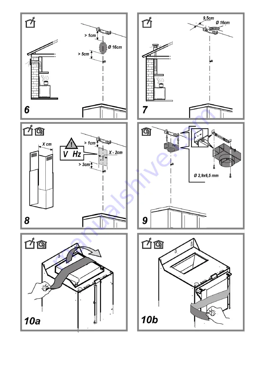 Samsung NK36M5070BS/UR Installation Instruction Manual Download Page 8