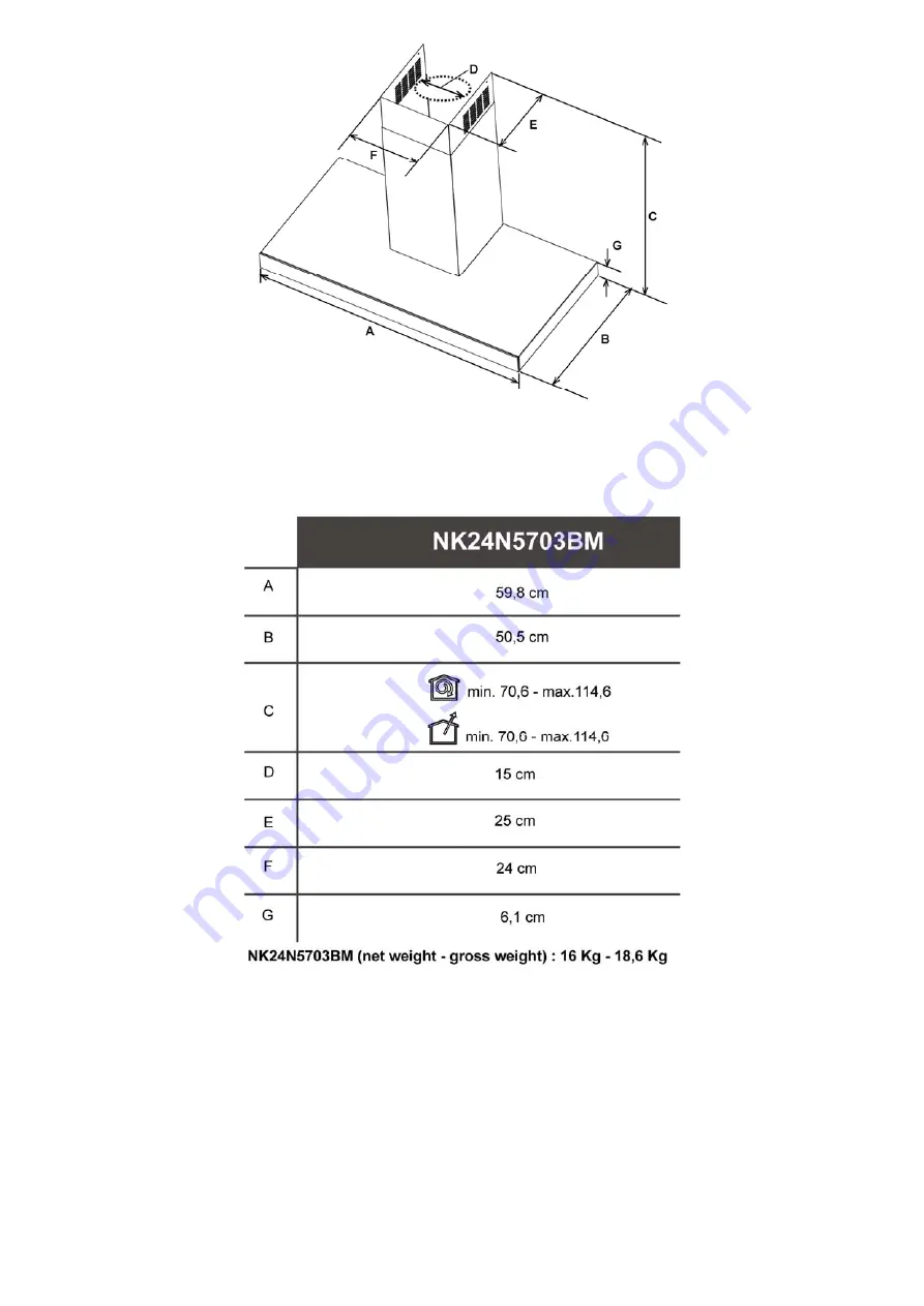 Samsung NK36N5703BS Скачать руководство пользователя страница 4