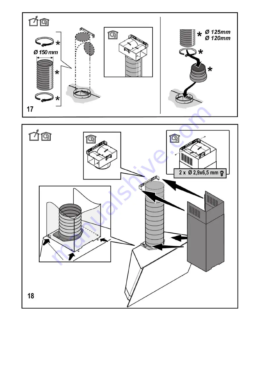 Samsung NK36N9804VB/UR Installation Instruction Manual Download Page 10