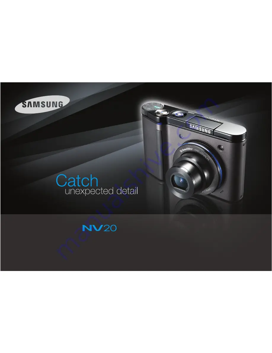 Samsung NV20 - Digital Camera - Compact Manual Del Usuario Download Page 1