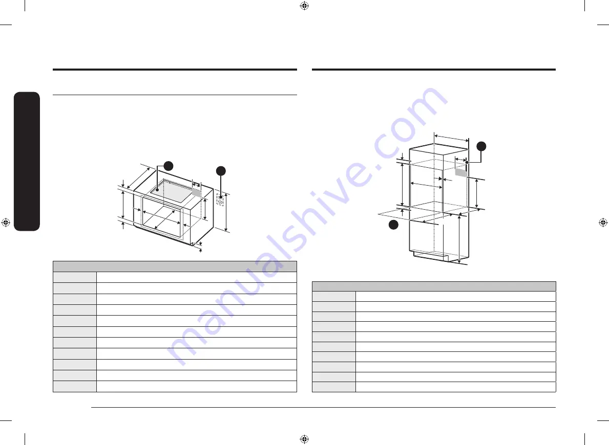 Samsung NV51K6650SS Installation Manual Download Page 6