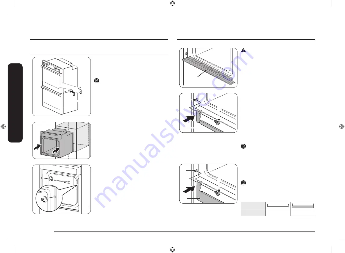 Samsung NV51K6650SS Installation Manual Download Page 14