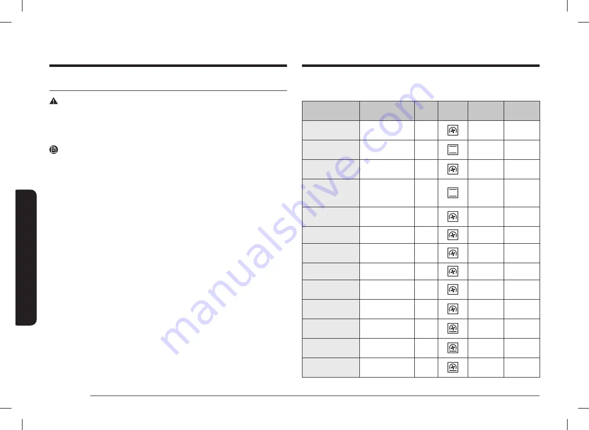 Samsung NV70K2340RS/OL User & Installation Manual Download Page 242