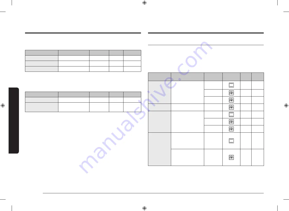 Samsung NV75T8549 Series User & Installation Manual Download Page 40