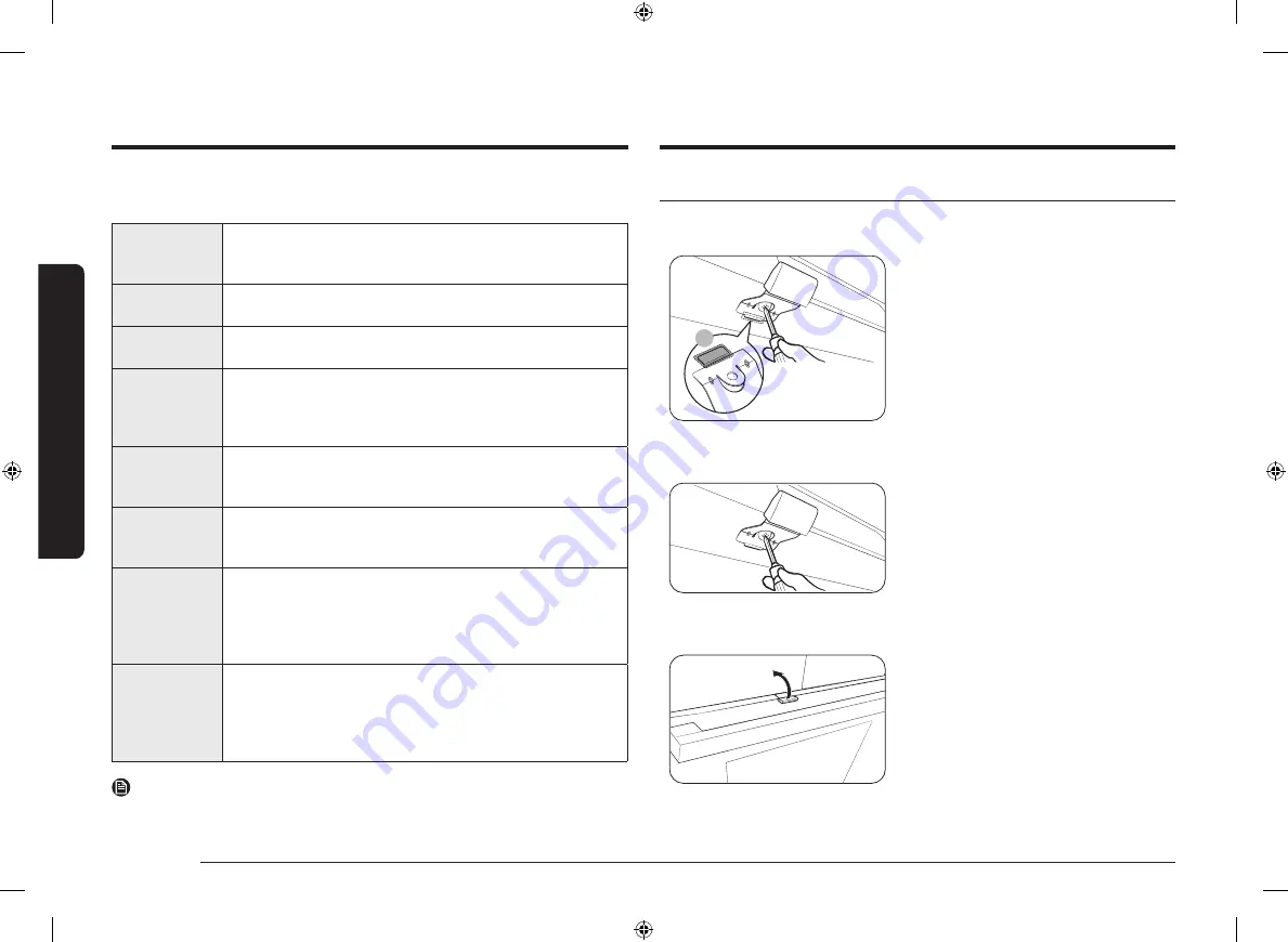 Samsung NV7B403 C Series User & Installation Manual Download Page 12