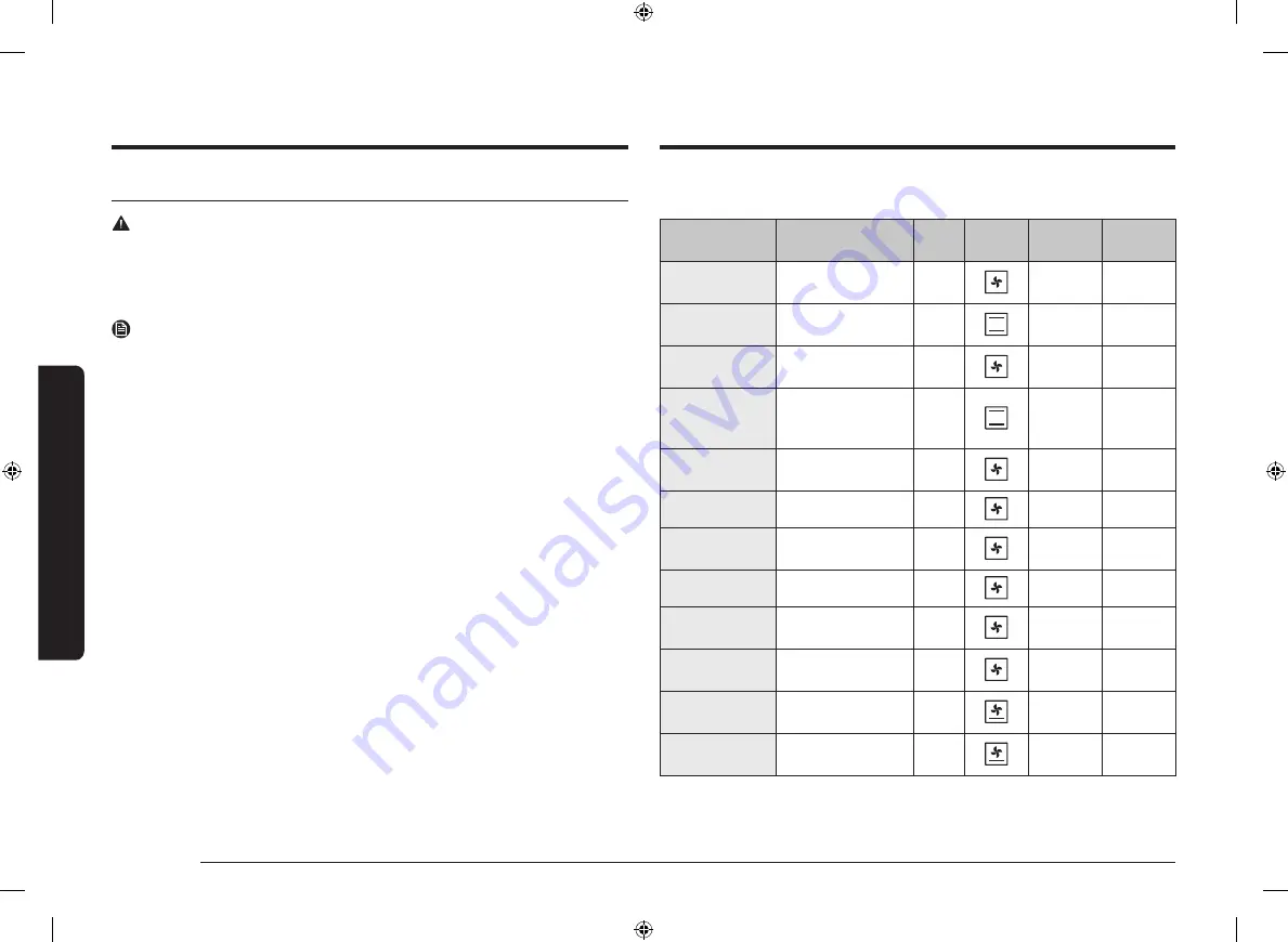 Samsung NV7B403 C Series User & Installation Manual Download Page 24