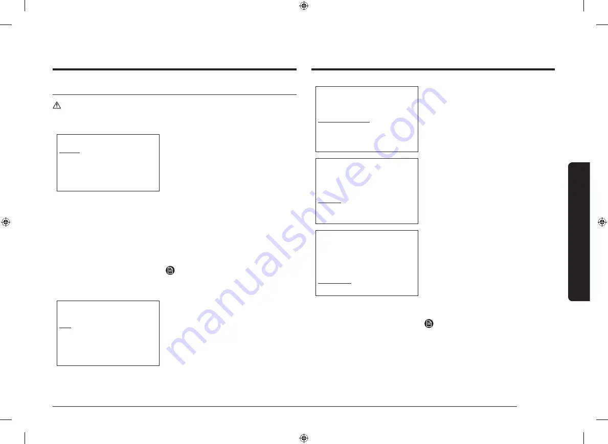 Samsung NV7B6 9 Series User & Installation Manual Download Page 243