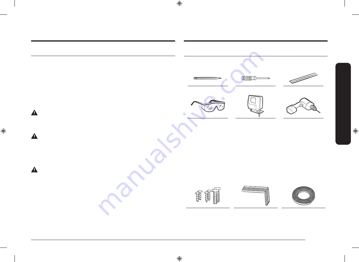 Samsung NZ30K7880UG Installation Manual Download Page 3