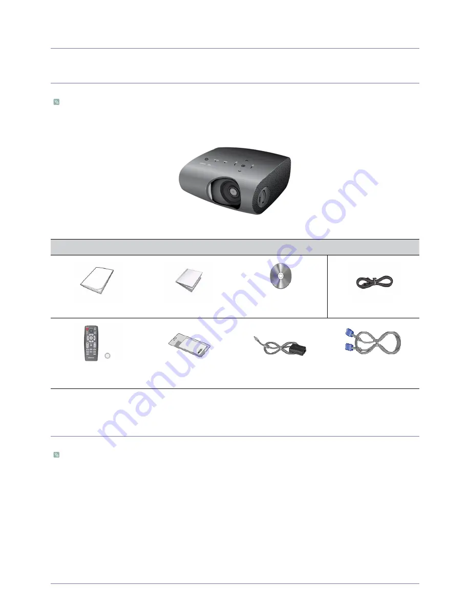 Samsung P410M - LED-based DLP Pocket Projector User Manual Download Page 10