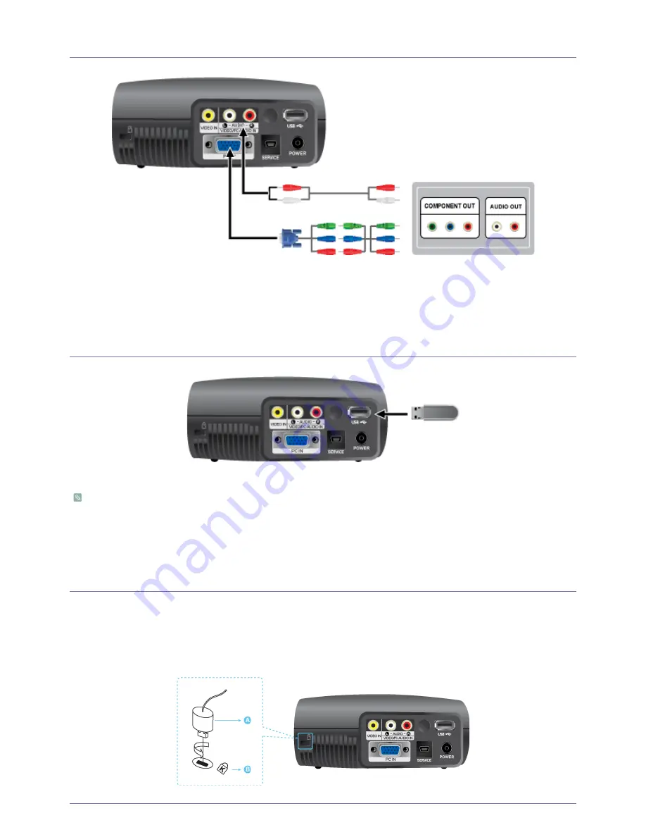 Samsung P410M - LED-based DLP Pocket Projector Скачать руководство пользователя страница 17